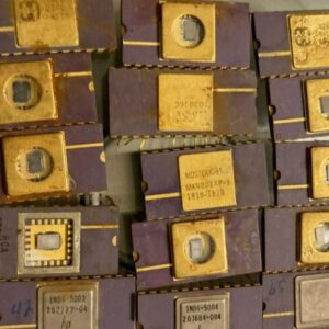 Vintage Ceramic CPU IC Chips for Gold Scrap Recovery